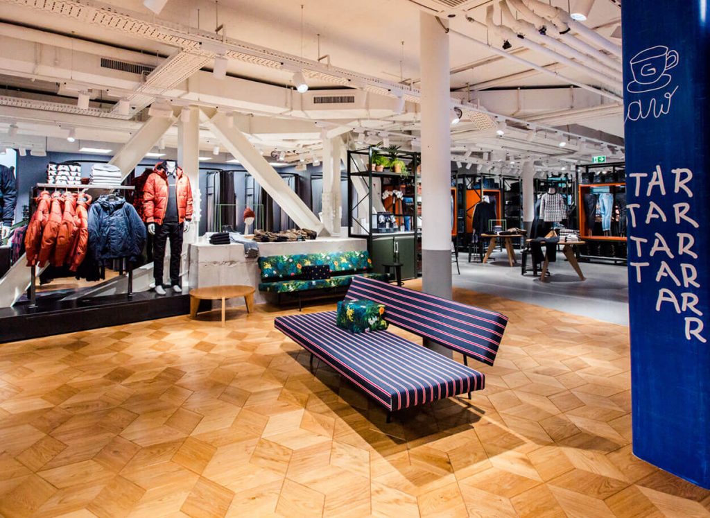 G-star RAW flagship store | Spectrum Design